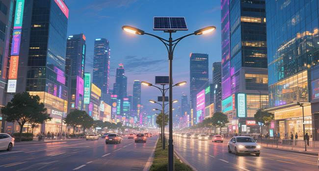 solar street light
